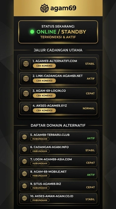 Tampilan link alternatif agam69